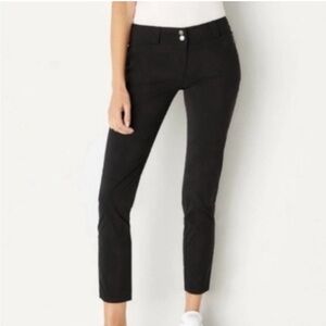 Anatomie Susan black zipper skinny ankle pants